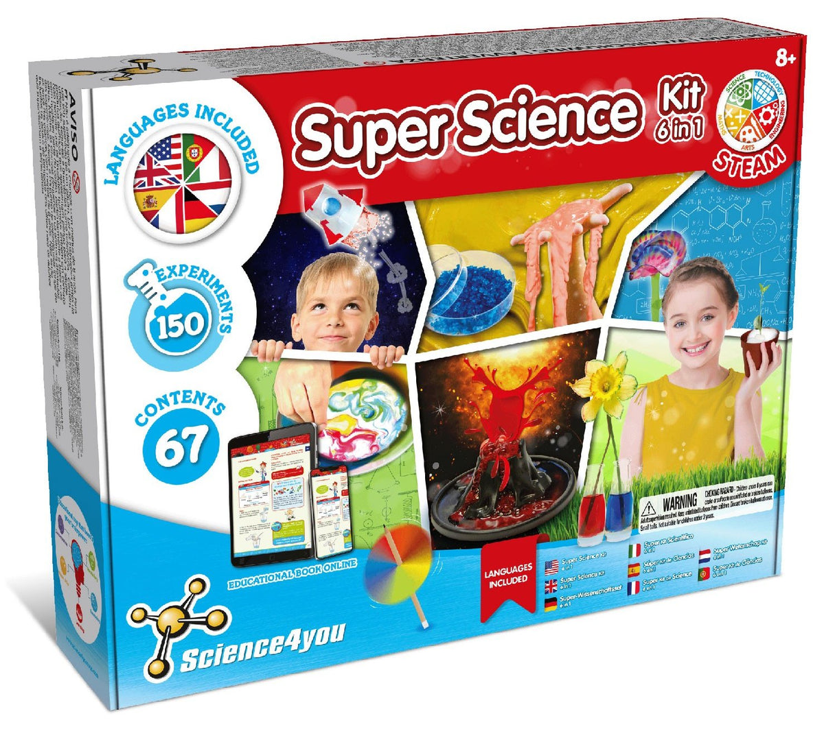Super Science Kit 6 in 1