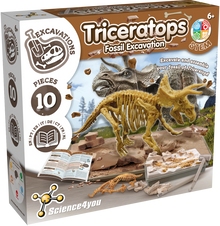 Triceratops - Fossil Excavation