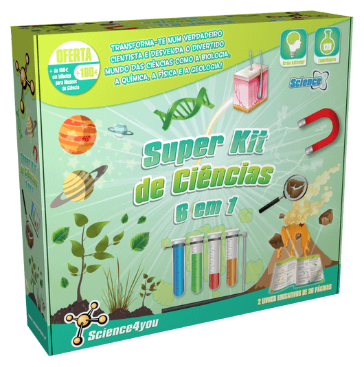 Super Kit de Ciências 6 em 1