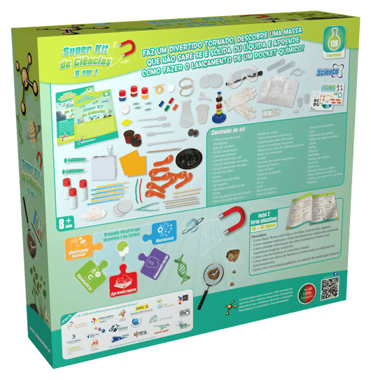 Super Kit de Ciências 6 em 1