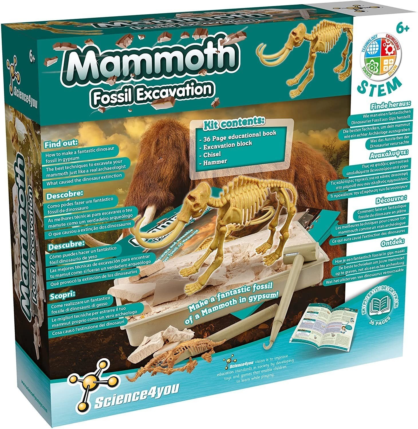 Dino Ausgrabungsset - Mammut