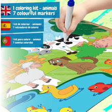 Tapete para colorir Animais