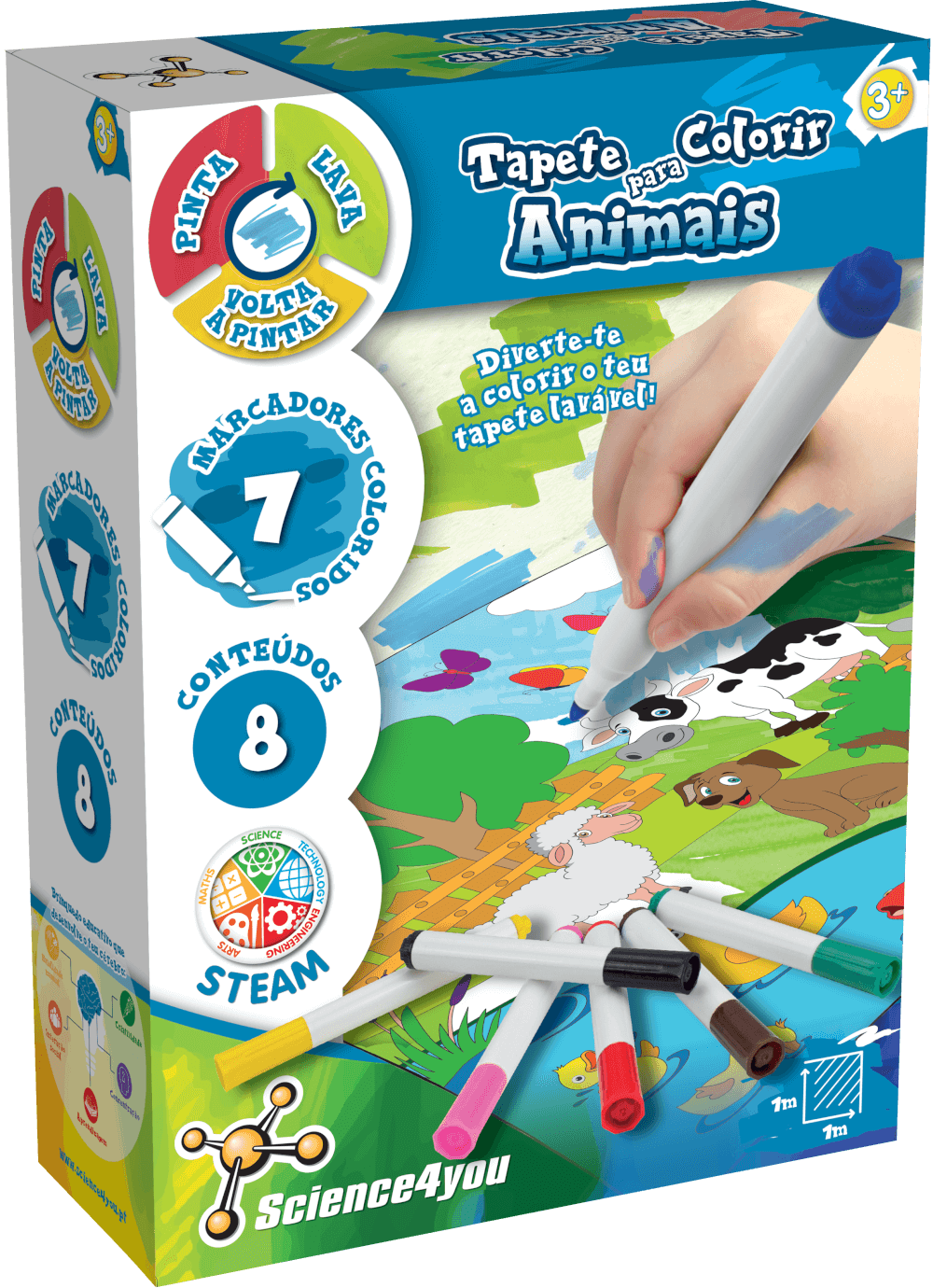 Tapete para colorir Animais