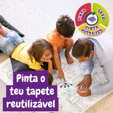 Tapete para Colorir Mundo Mágico