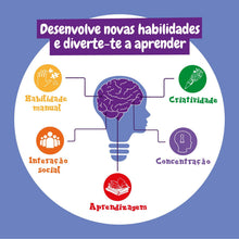 Tapete para Colorir Mundo Mágico