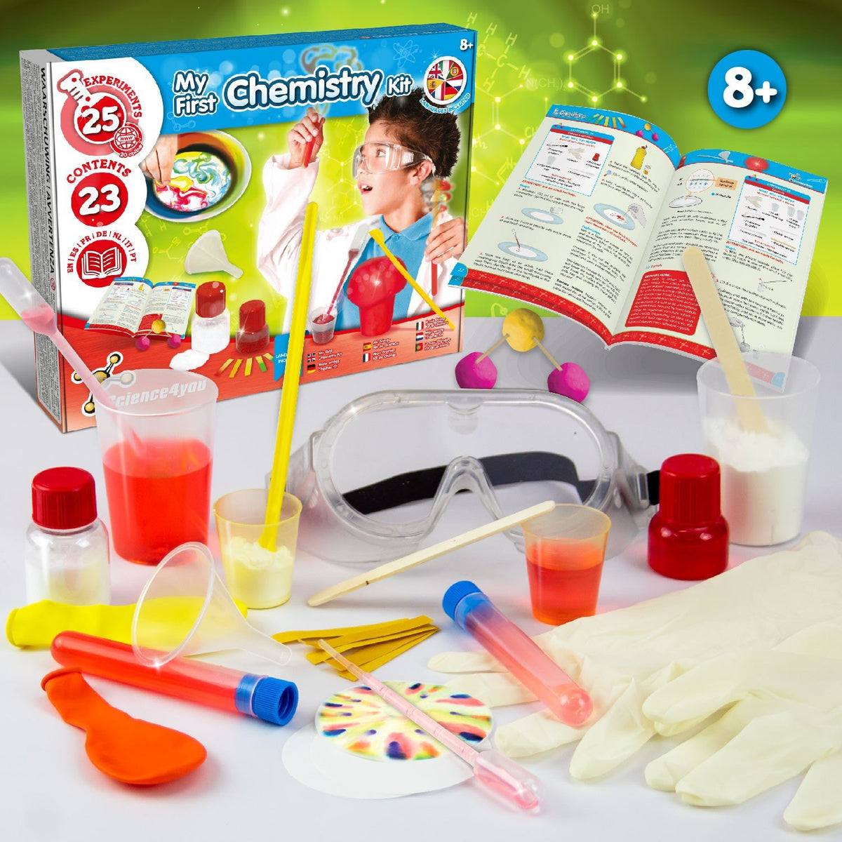 1er Kit de Chimie - Multilingue