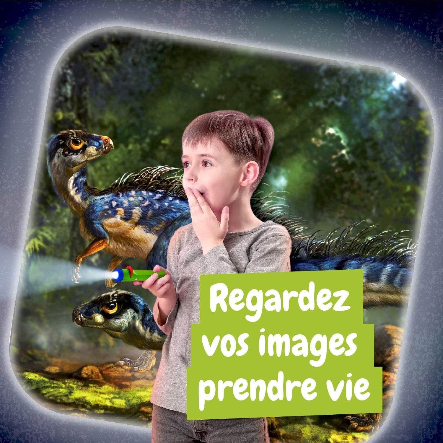 Lanterne Projecteur Dinosaur