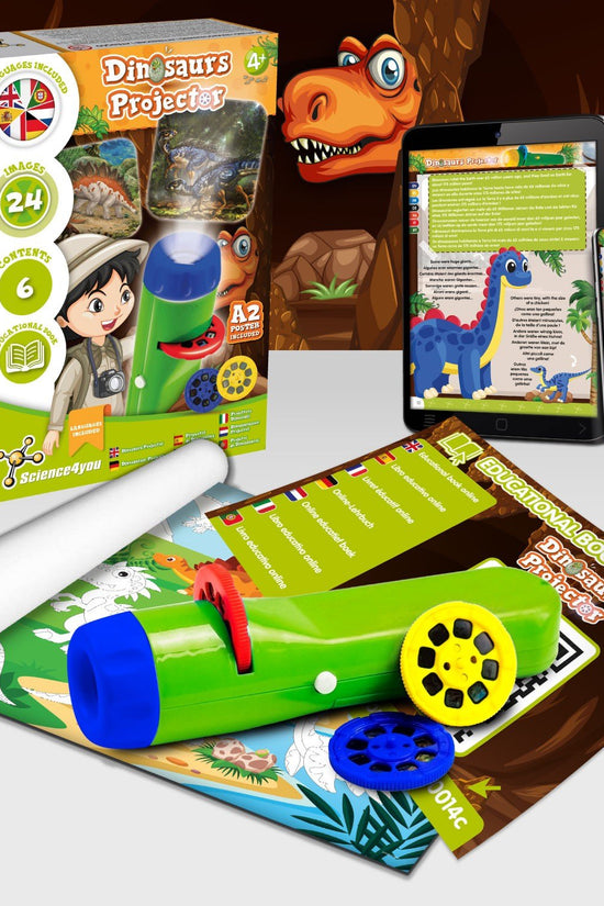 Projetor Lanterna de Dinossauros