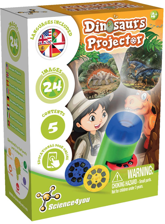 Projetor Lanterna de Dinossauros