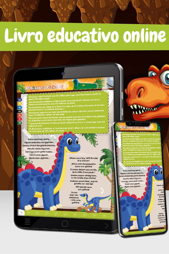 Projetor Lanterna de Dinossauros