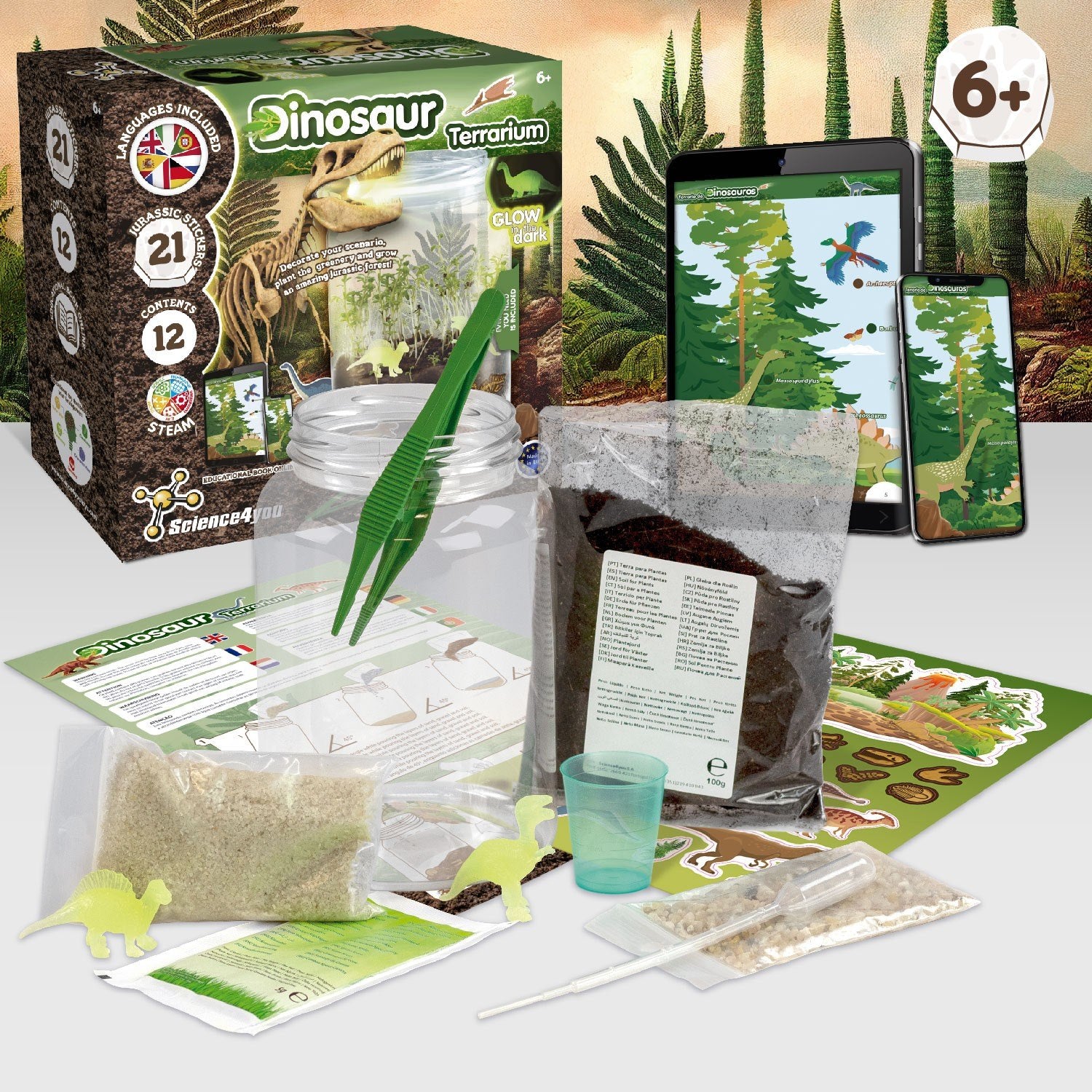 Terrário de Dinossauros