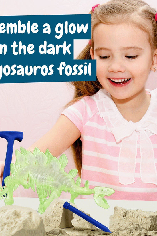 Fossil Excavations Glow in the Dark - Stegosaurus