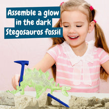 Fossil Excavations Glow in the Dark - Stegosaurus