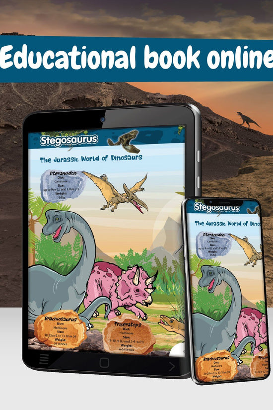 Fossil Excavations Glow in the Dark - Stegosaurus
