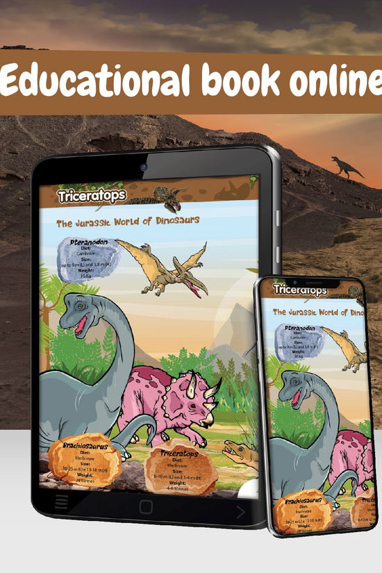 Fossil Excavations Glow in the Dark - Triceratops