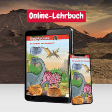 Fossilienausgrabungen leuchten im Dunkeln - Brachiosaurus