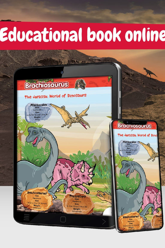 Glow-in-the-dark Fossil Excavations - Brachiosaurus