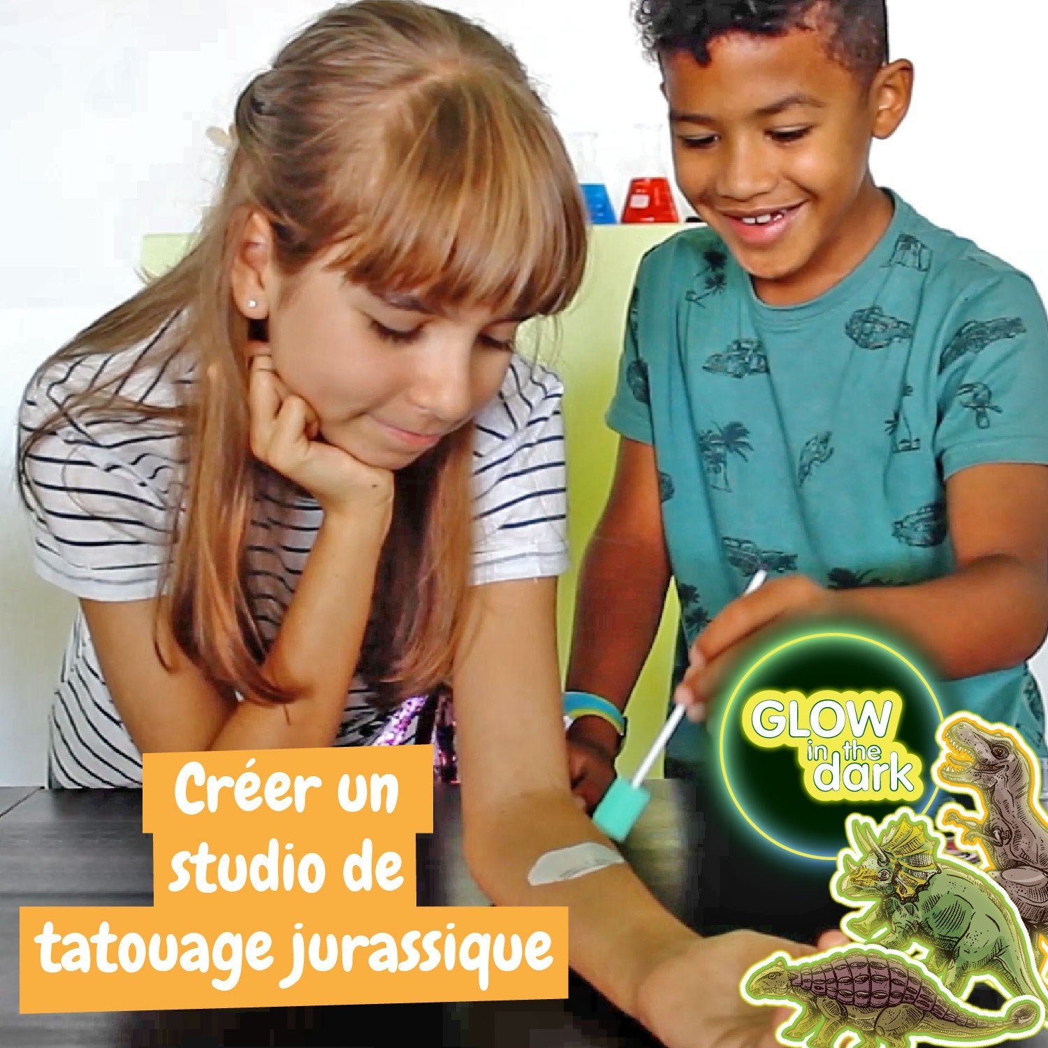 Tatouages du Jurassique - Tatouages temporaires