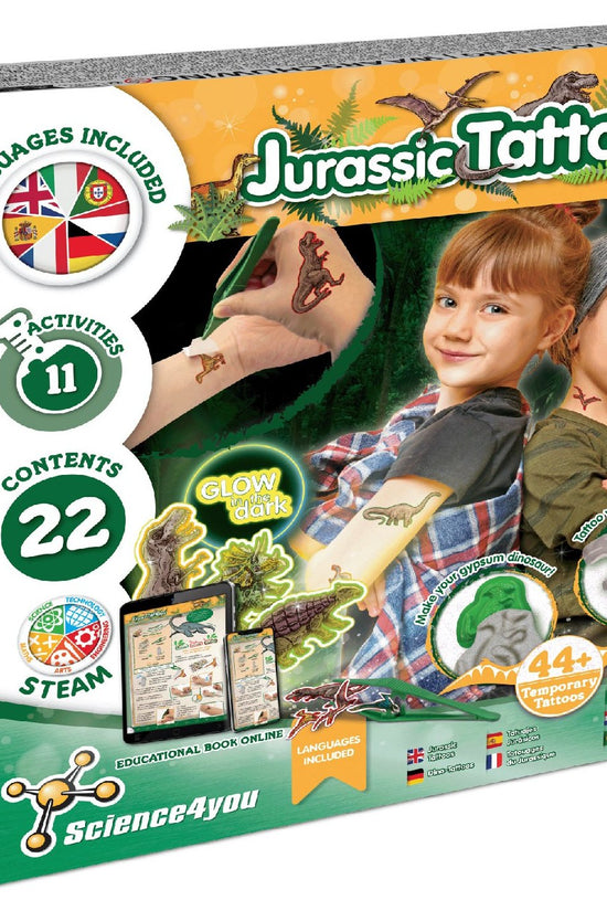 Jurassic Tattoos - Temporary Tattoos