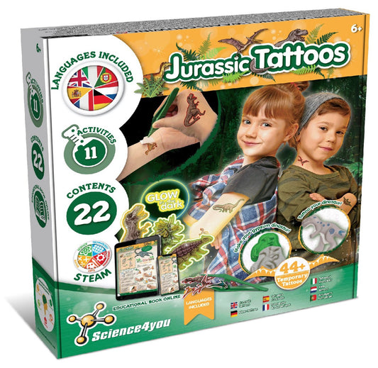 Jurassic Tattoos - Temporary Tattoos