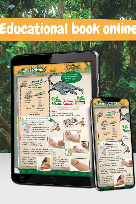 Jurassic Tattoos - Temporary Tattoos