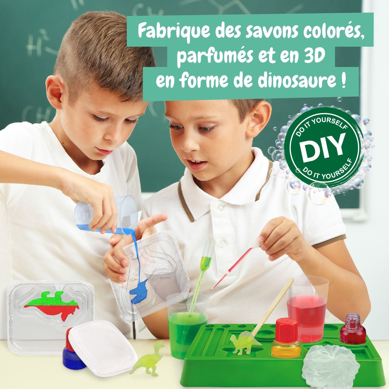 Fábrica de Sabonetes Dinos (Versão Multilingue)
