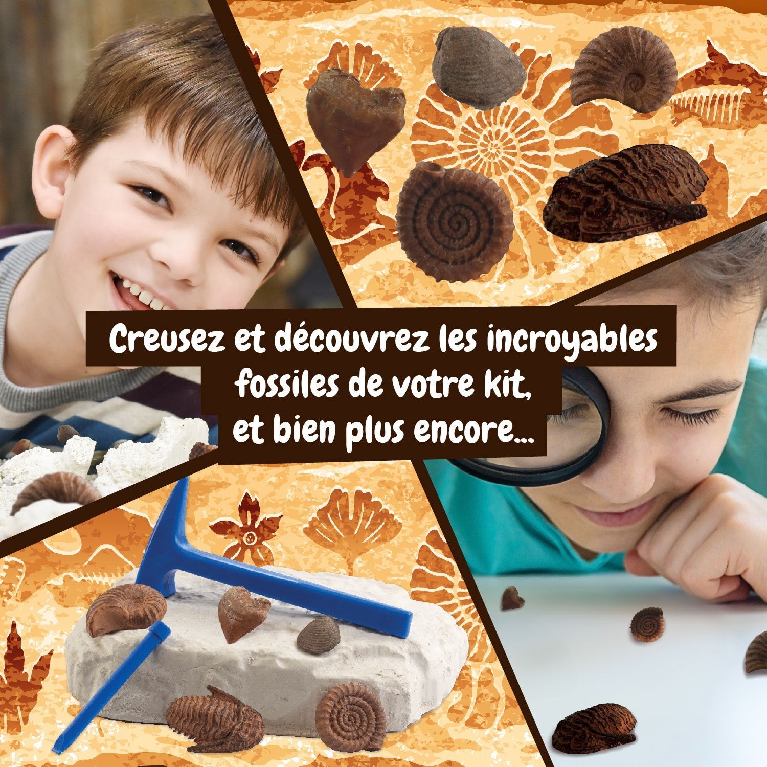 Escavações Fósseis Versão Multilingue