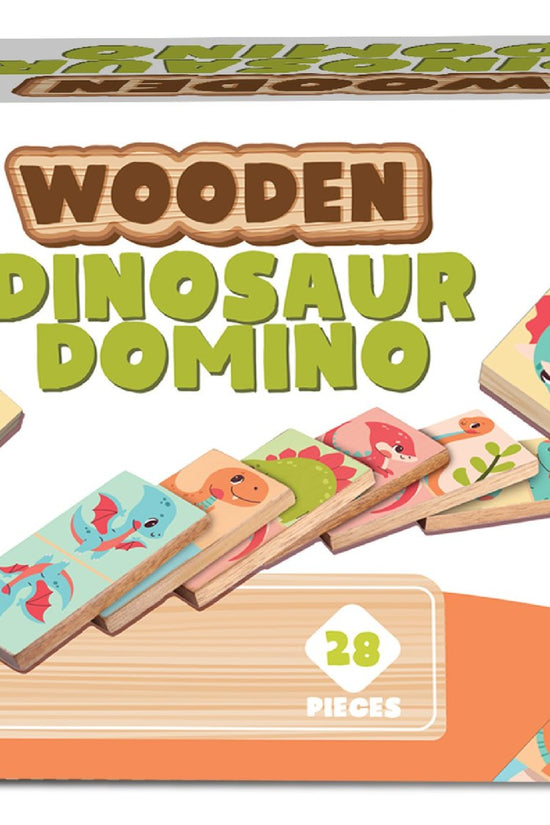 Wooden Dinosaur Dominoes