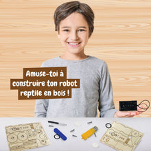 Reptile Robot en Bois