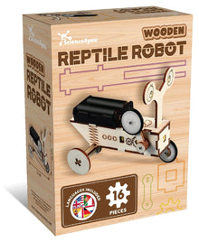 Wooden Reptile Robot