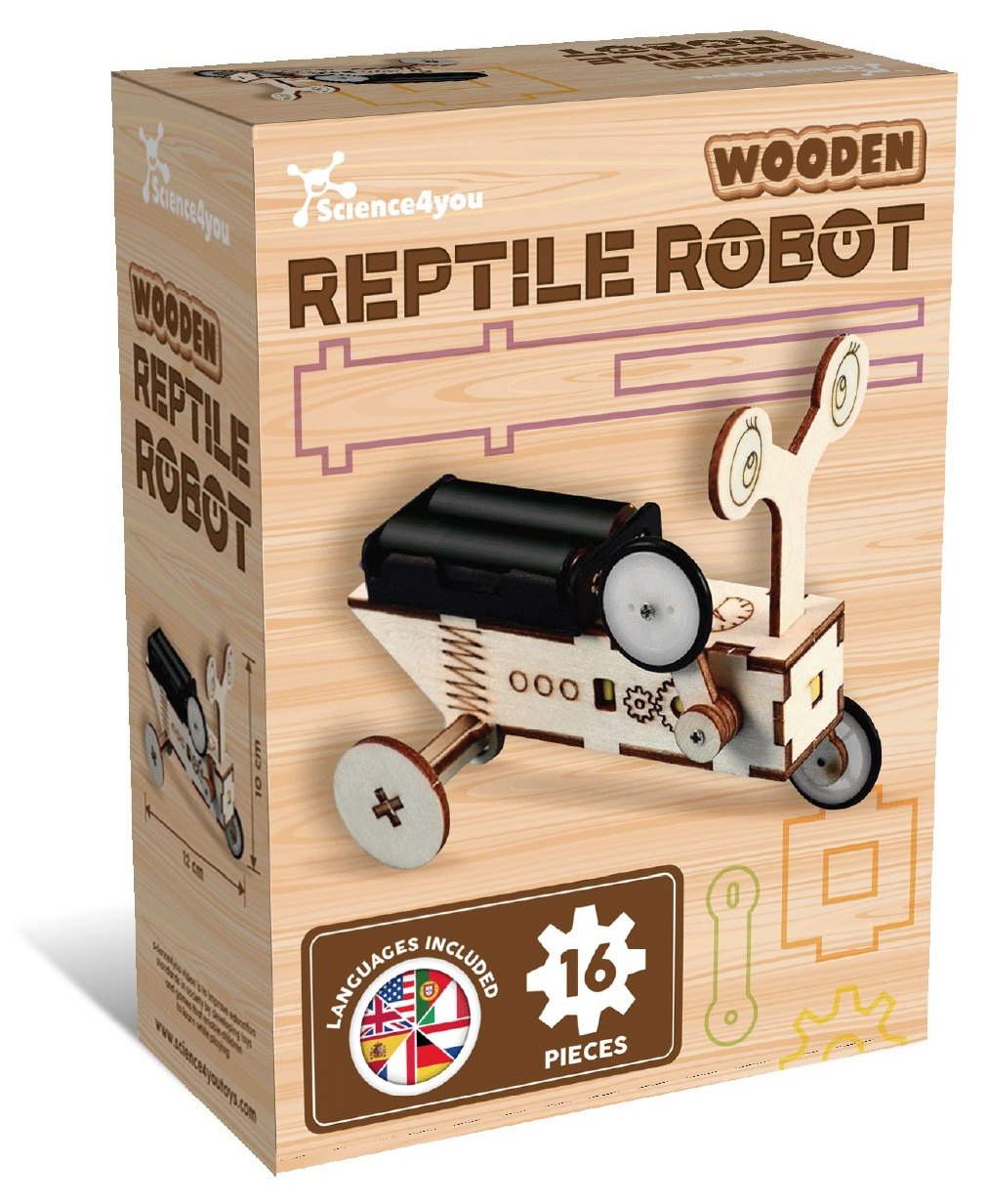 Réptil Robot de Madeira