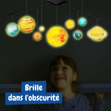 Système Solaire 3D NASA Brille dans le Noir