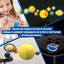 Système Solaire 3D NASA Brille dans le Noir