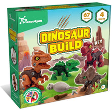 Dinossauros 4 em 1 DIY