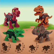 Dinossauros 4 em 1 DIY