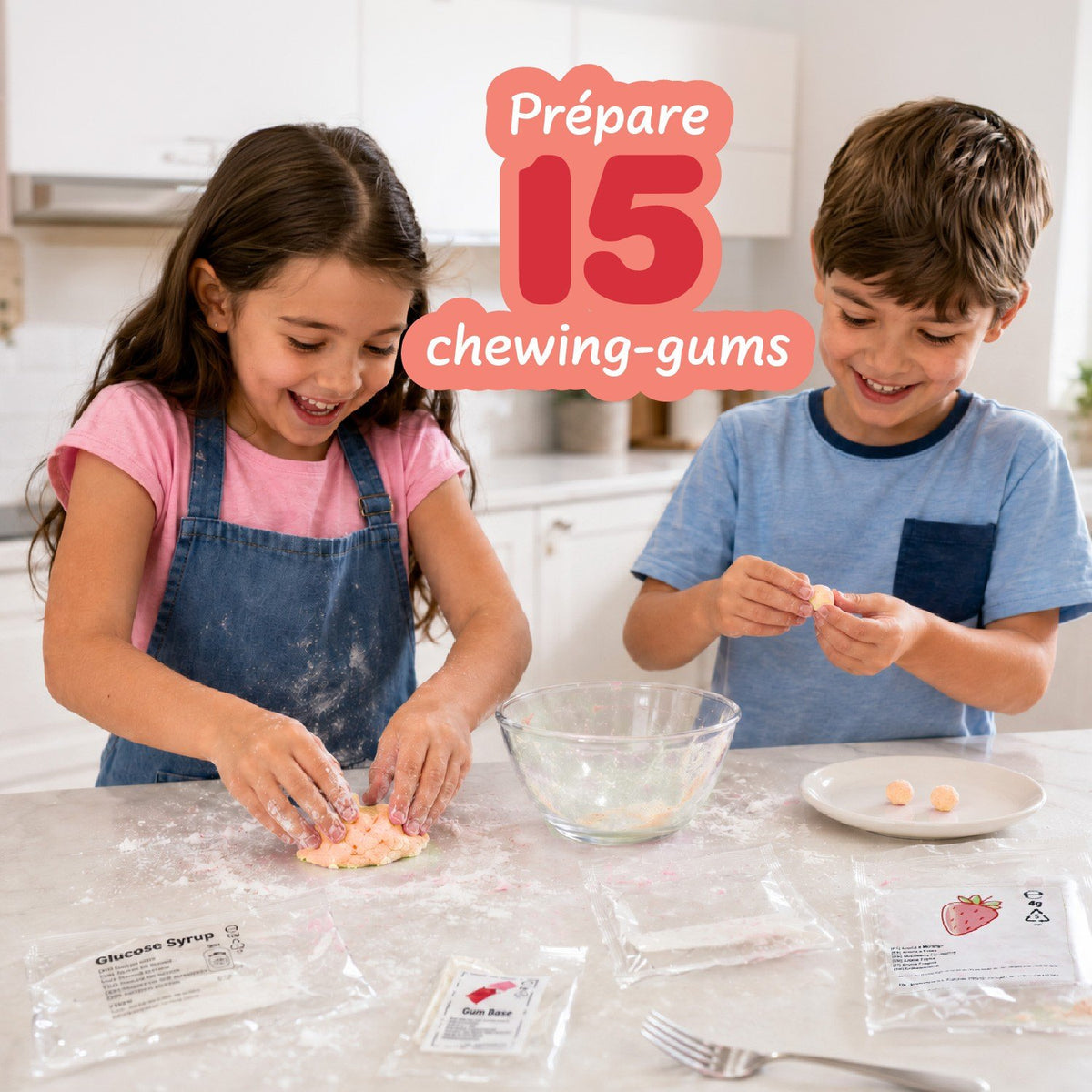 Mini kit de Pastilles à la Fraise