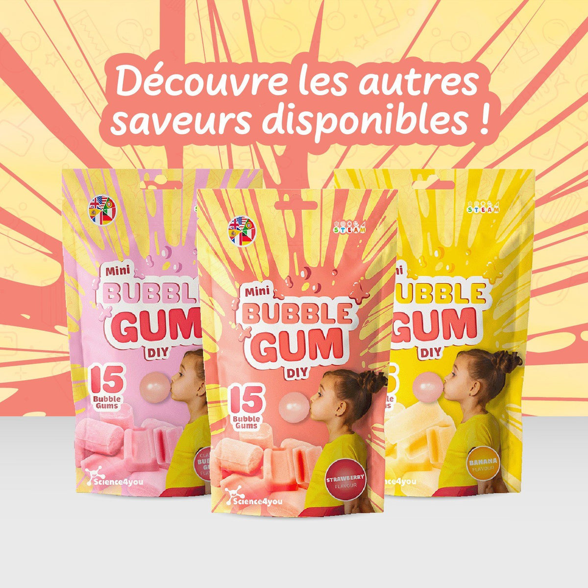 Mini kit de Pastilles à la Fraise