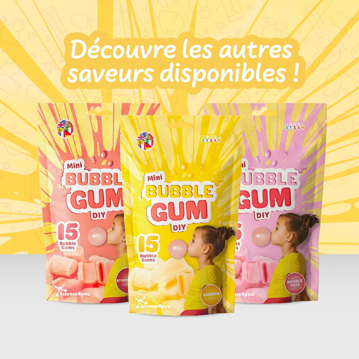 Mini kit de Pastilles à la Banane