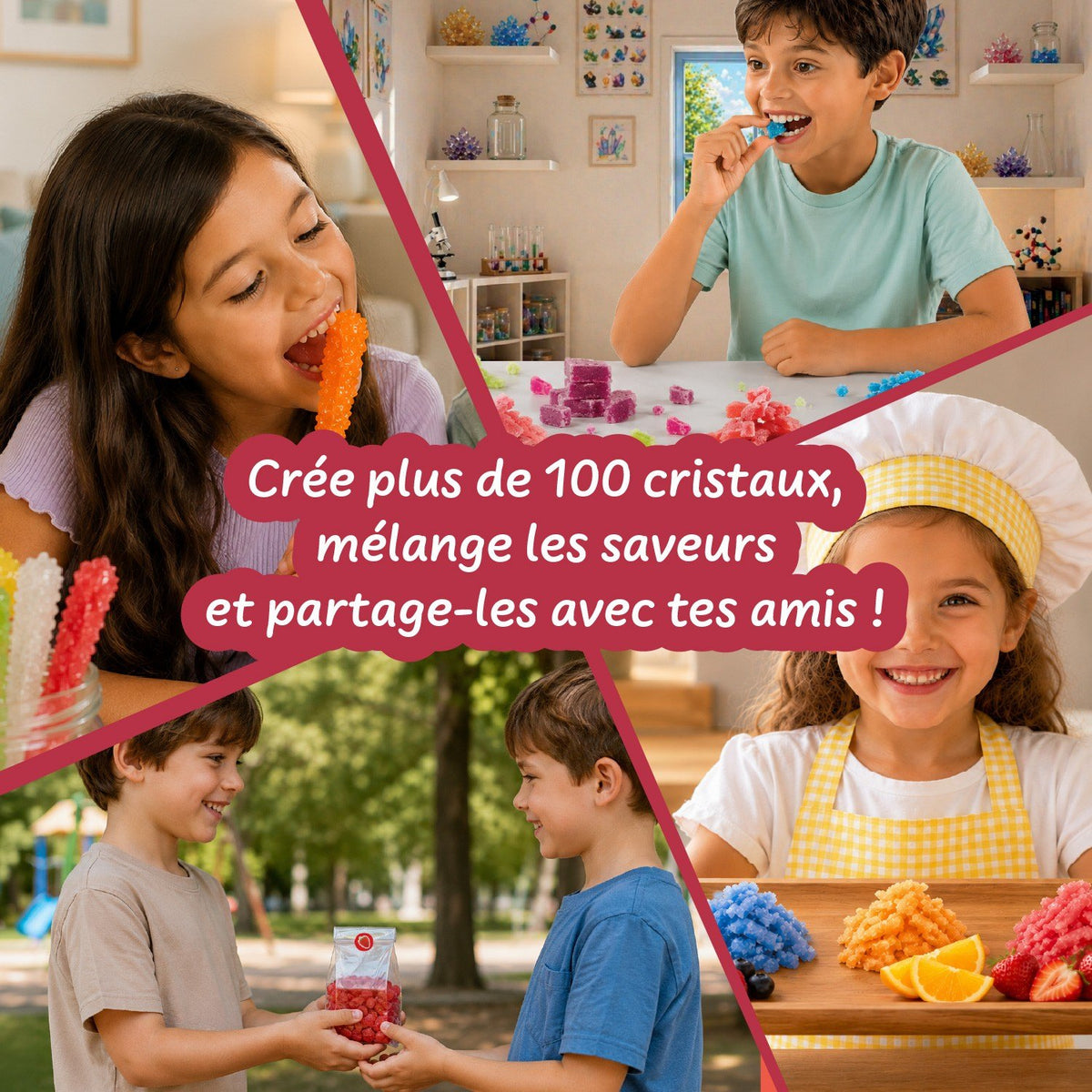 Cristaux Comestibles